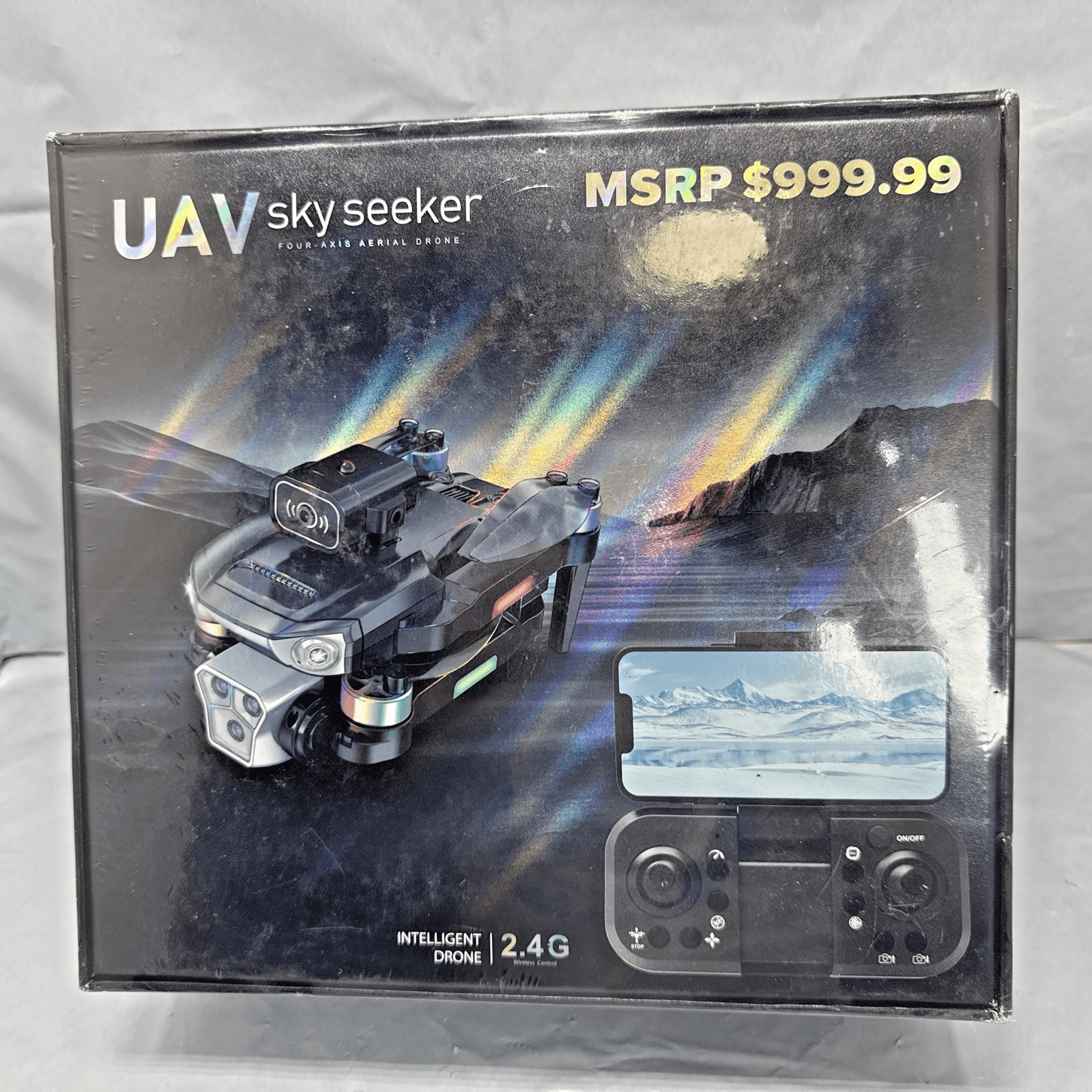 UAV Skyseeker Four-Axis Drone. MSRP $999.99 New In Box - Image 1