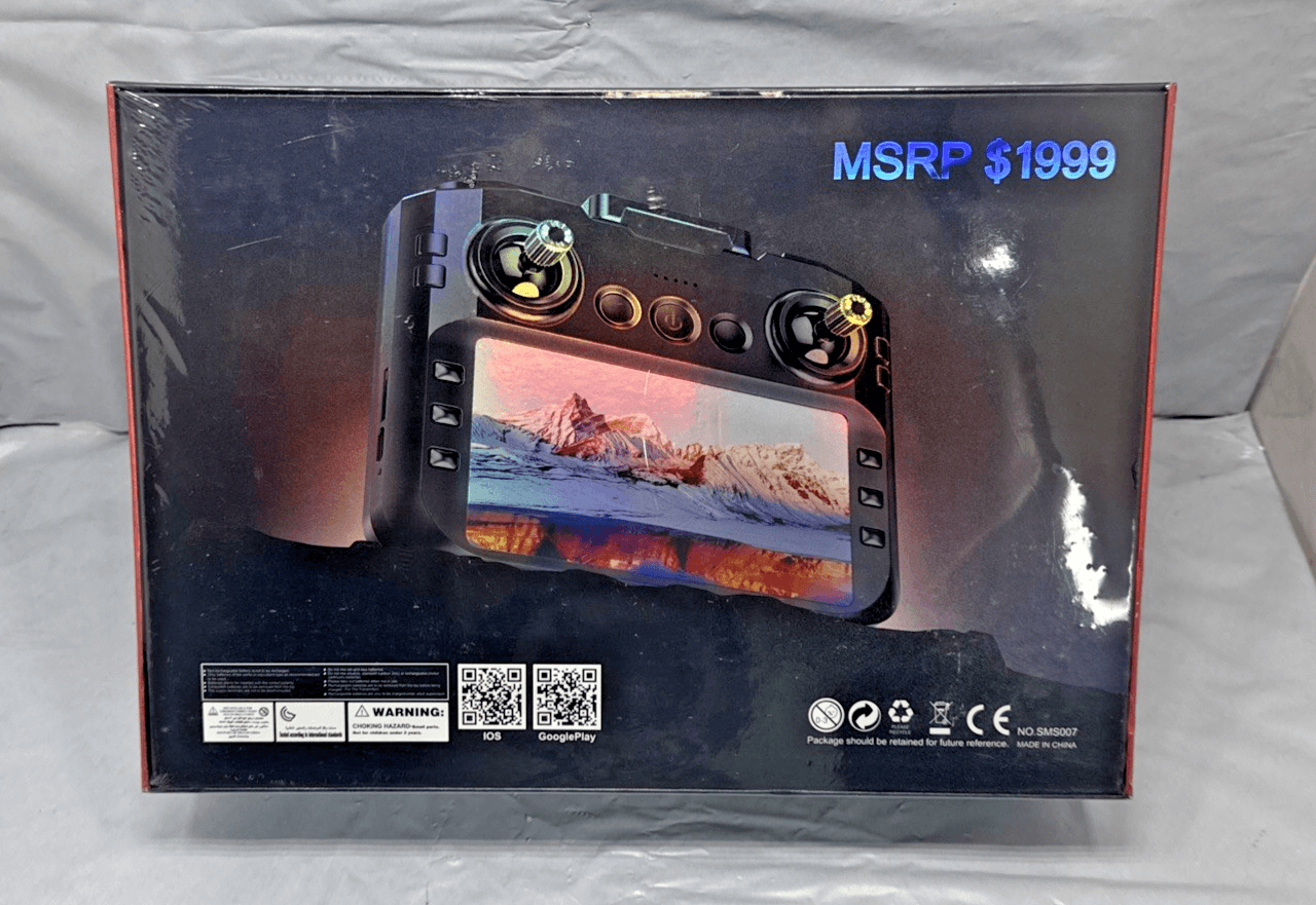 SMS MAX Drone 4K Dual Camera Obstacle Avoidance Brushless Motor w/ Screen Remote - Thumbnail 2