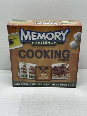 Cooking Edition MEMORY CHALLENGE New 2012 8+ Boys Girls & Family Usaopoly NIB - Image 1