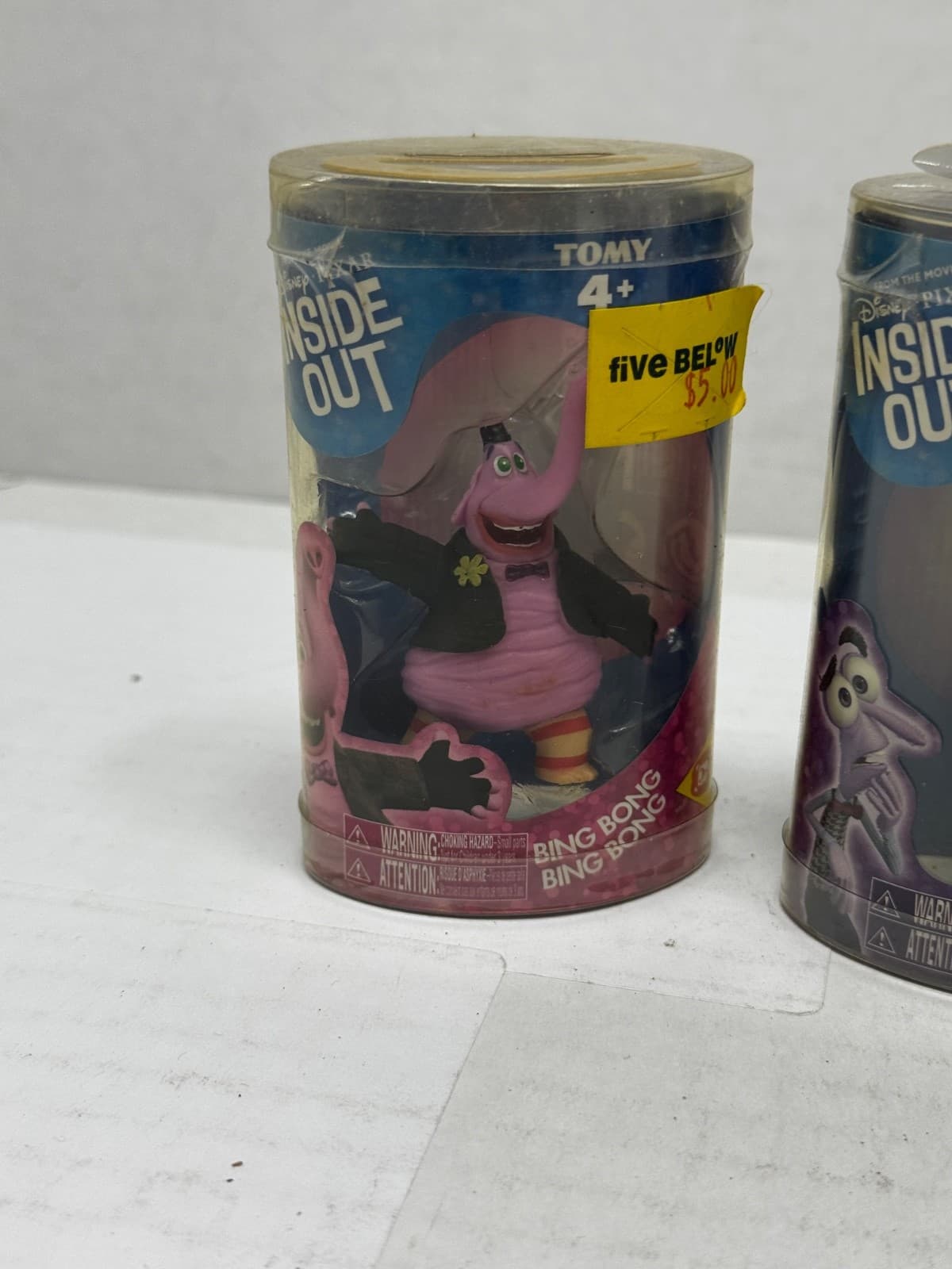 TOMY Disney Pixar INSIDE OUT 2" Mini Figure - Bing Bong - Thumbnail 4