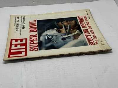 1972 Life Magazine Dallas Cowboy. Roger STAUBACH & Tom Landry - Thumbnail 4