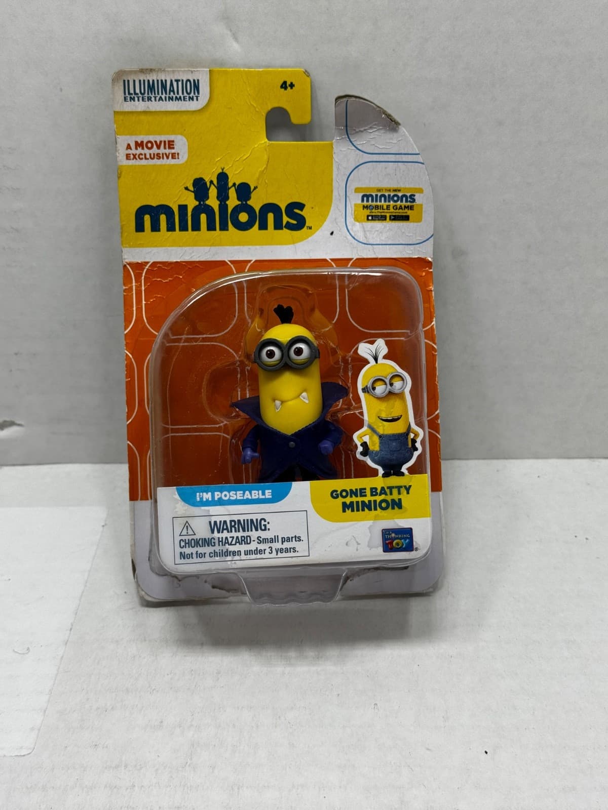 MINIONS A MOVIE EXCLUSIVE GONE BATTY MINION PACKAGE WEAR - Image 1