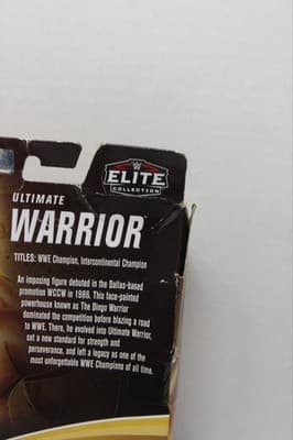 WWE Elite Legends Series 17 Ultimate Warrior Dingo 6" Mattel Wrestling Figure - - Thumbnail 3
