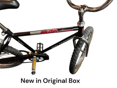 1985 Roadmaster X-20 Falcon BMX Certified, New Old Stock, Flat Black & Chrome - Thumbnail 2