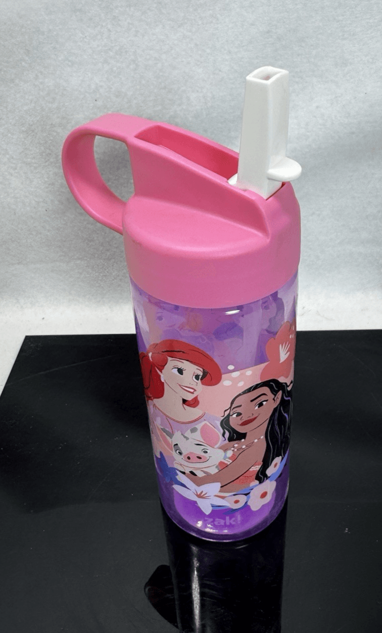 Disney Princess Kids Water Bottle (Ariel, Rapunzel, Snow White) - Thumbnail 2