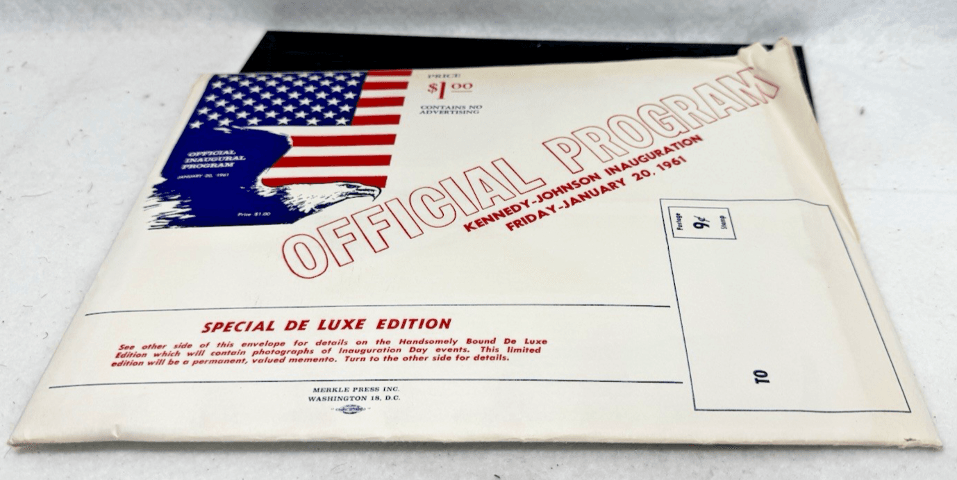 1961 Inauguration Ceremonies Program & Photos Lyndon Johnson JFK John F Kennedy - Thumbnail 14