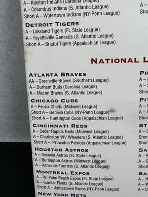 Sealed 1991 Classic Best Down On The Farm Baseball Cards Atlanta Braves - Thumbnail 4