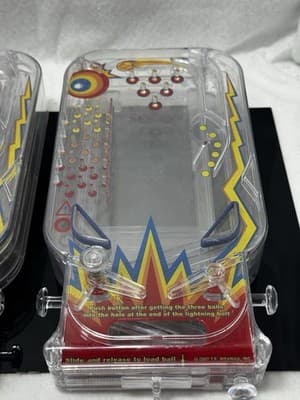 2 PK Miniature Pinball Machine TE Brangs 2007 Tabletop Toy - Thumbnail 4