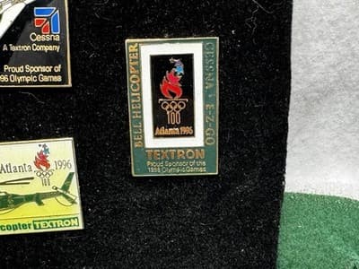 Vintage Lot of 13 Olympic Games Collectible Pins Salt Lake ATT&T, Textron - Thumbnail 13