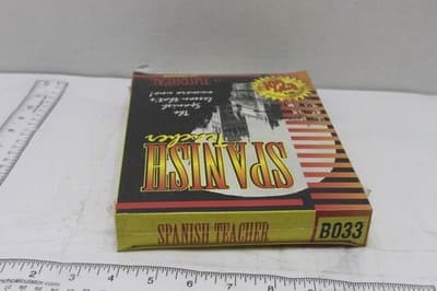 1994 TutoReal “German Teacher One” IBM PC 3.5” Disk - BRAND NEW & SEALED! - Thumbnail 3