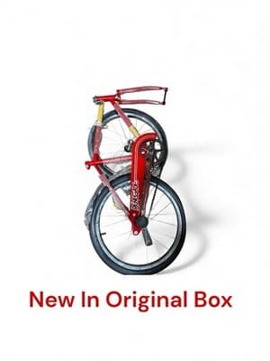 1985 Roadmaster Renegade, New Old Stock, Red & Chrome Vintage Classic Style - Thumbnail 4