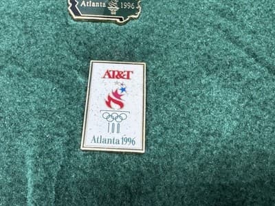 Vintage Lot of 13 Olympic Games Collectible Pins Salt Lake ATT&T, Textron - Thumbnail 7