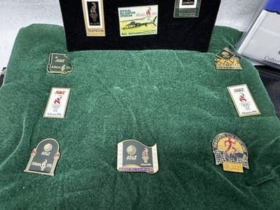 Vintage Lot of 13 Olympic Games Collectible Pins Salt Lake ATT&T, Textron - Thumbnail 3