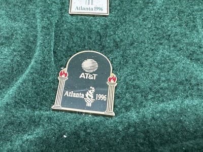 Vintage Lot of 13 Olympic Games Collectible Pins Salt Lake ATT&T, Textron - Thumbnail 8