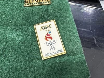 Vintage Lot of 13 Olympic Games Collectible Pins Salt Lake ATT&T, Textron - Thumbnail 11