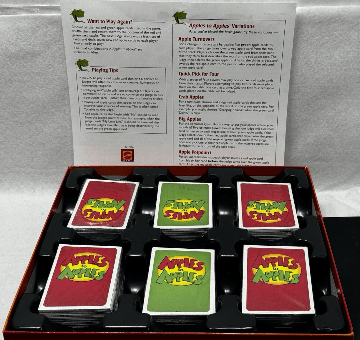 Apples to Apples Board Game Party Box 2007 Fun Family Game NEW - Thumbnail 4