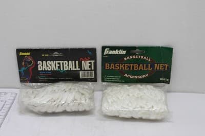2 Franklin 21" All Weather 12 Loop Hourglass Style Basketball Nets New Sealed - Image 1