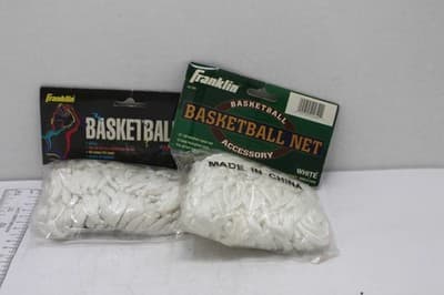 2 Franklin 21" All Weather 12 Loop Hourglass Style Basketball Nets New Sealed - Thumbnail 2