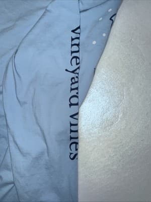 Vineyard Vines Yeti Whale Long Sleeve Tee T-Shirt Men's L Light Blue - Thumbnail 2