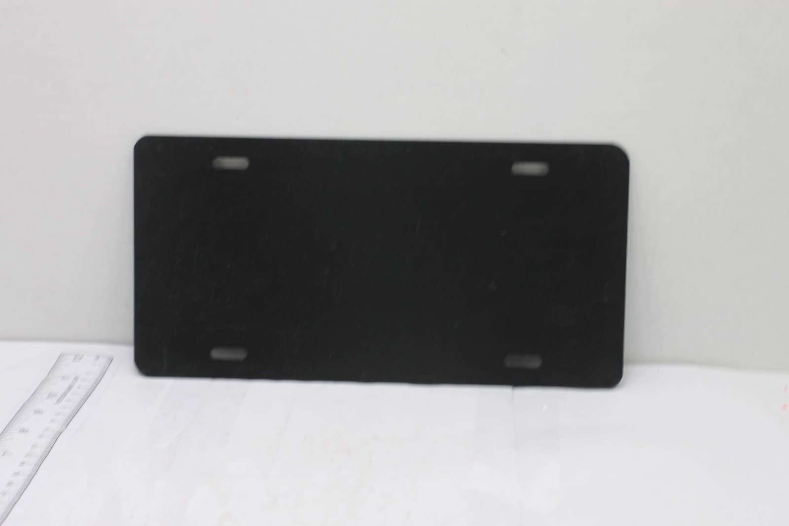 New Old Stock Novelty License Plate "My Wife Yes My Dog Maybe My Gun Never" - Thumbnail 2