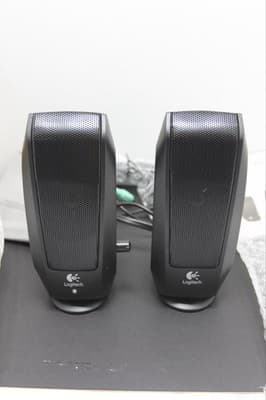 NEW Logitech S120 4.4 Watt - 2.0 Stereo Speakers Black (880-000403) For PC & Mac - Thumbnail 8