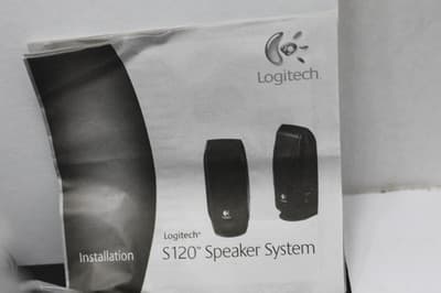 NEW Logitech S120 4.4 Watt - 2.0 Stereo Speakers Black (880-000403) For PC & Mac - Thumbnail 4