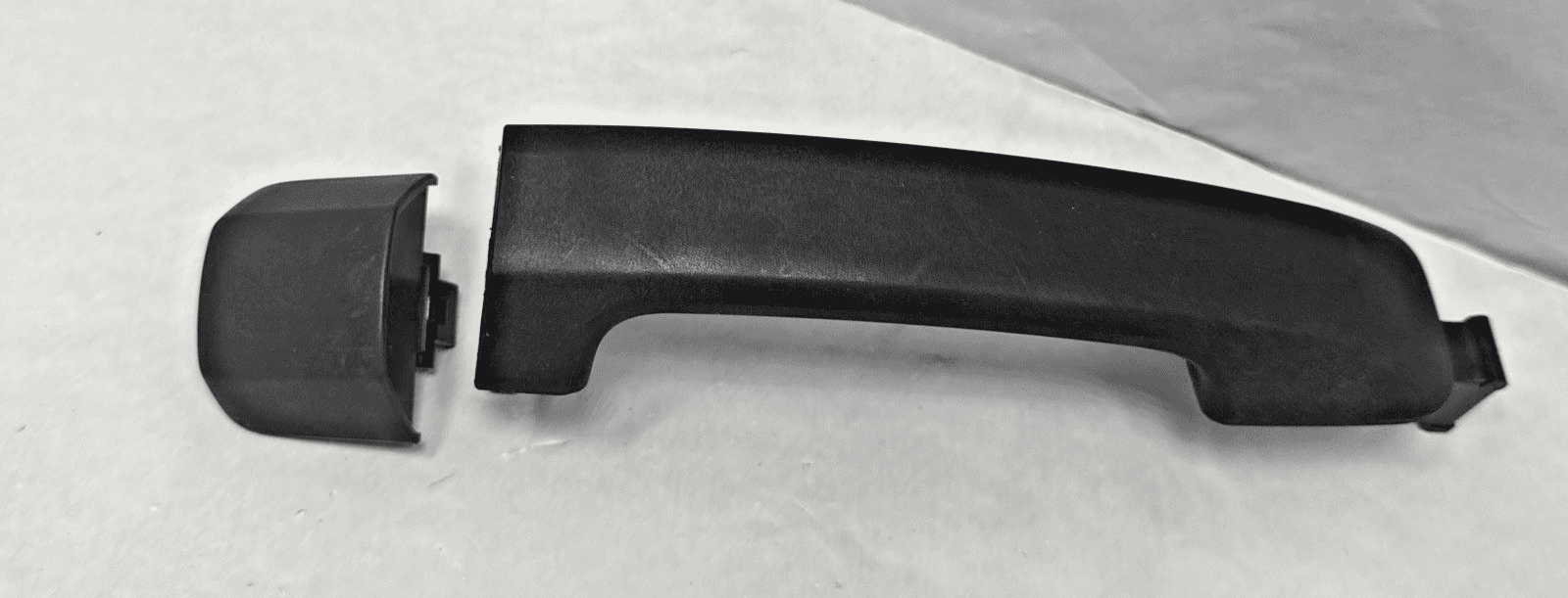 1 Exterior Door Handle For 2007-2016 Toyota Tundra Set of 2 Black Plastic Pcs - Thumbnail 3