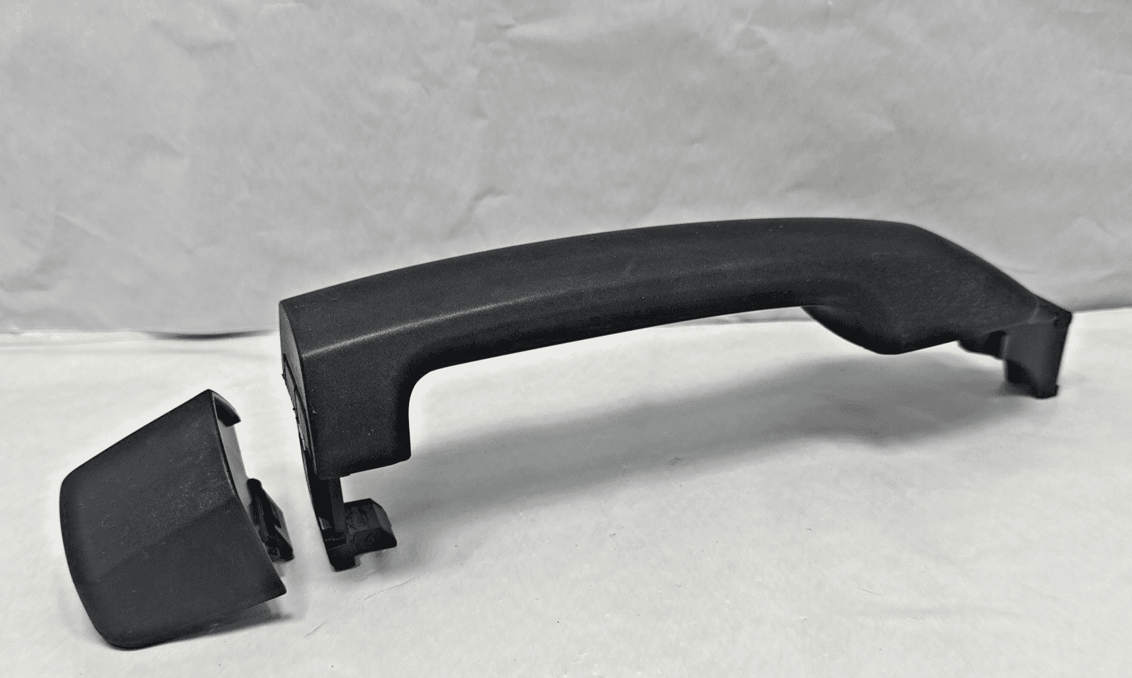 1 Exterior Door Handle For 2007-2016 Toyota Tundra Set of 2 Black Plastic Pcs - Image 1