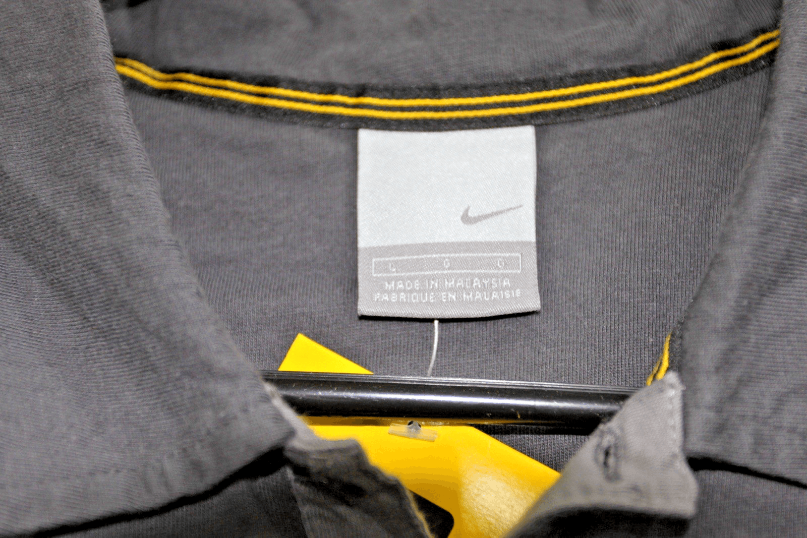 Nike Polo Shirt Lance Armstrong Sportswear Cycling Logo Mens Large Golf Casual - Thumbnail 3