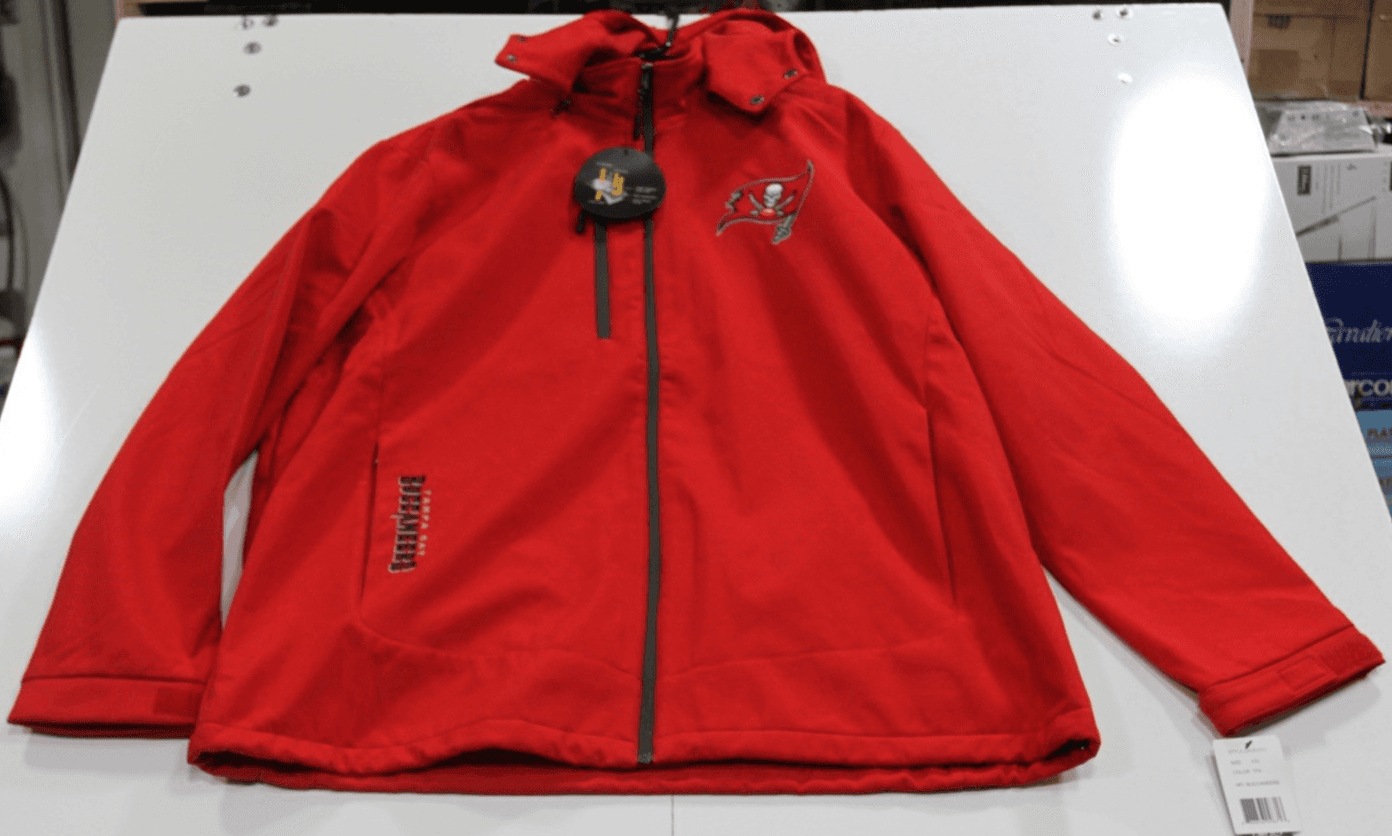 Tampa Bay Buccaneers Vintage Jacket XXL NEW WITH TAGS NFL APPAREL - Thumbnail 2