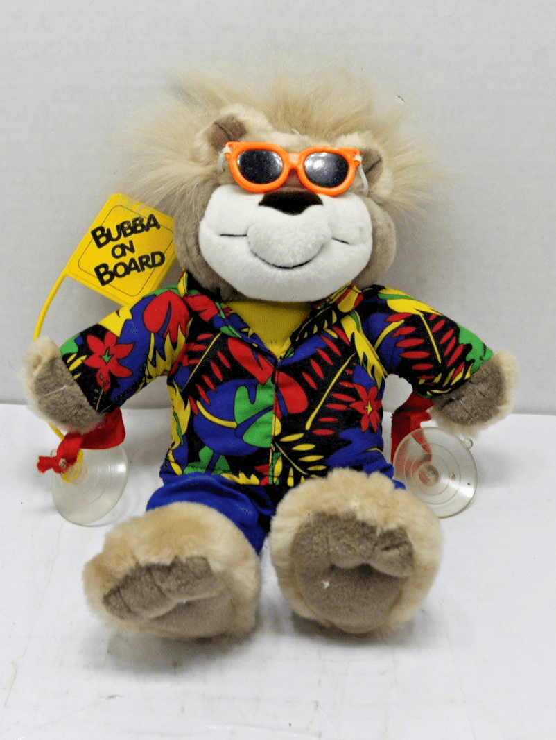 Mattel Bubba On Board Talking Back Seat 13" Plush Works. 1993 Vtg - Thumbnail 2