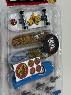 Tech Deck - The Simpsons Set – Santa Cruz Collab – Rare Sealed Pack HTF - Thumbnail 4