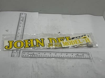 Decal Set fits John Deere Model H Tractor Licensed Product Sealed New - Thumbnail 3