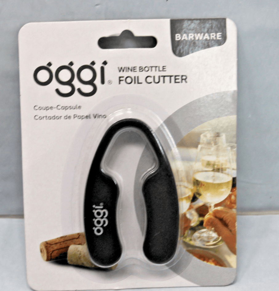 Bonny Foil Cutter 4 Cutting Wheels Wine Bottle Seal Opener Fits In Palm Easy NIP - Image 1