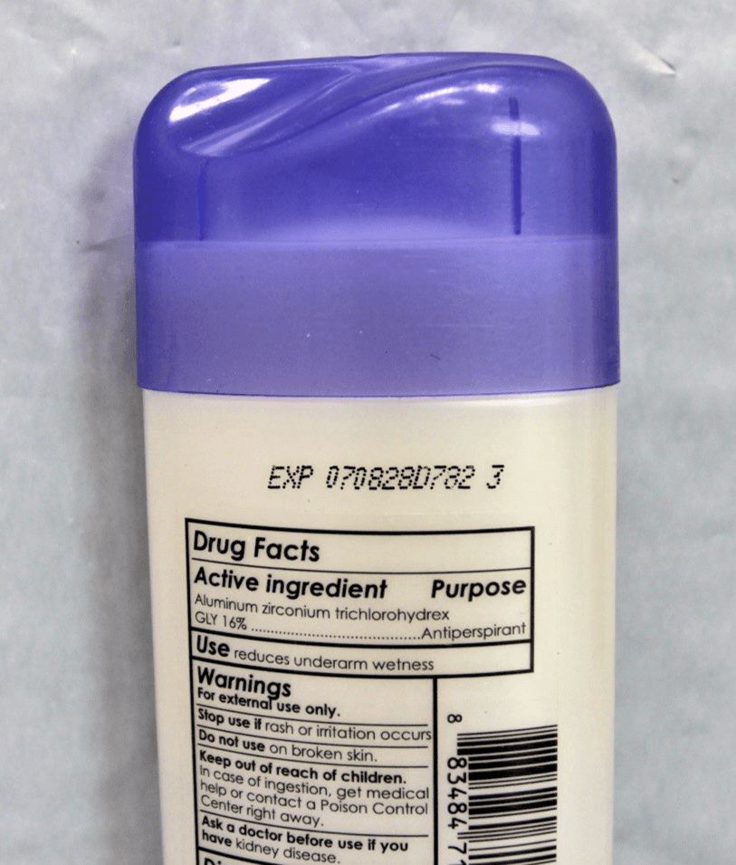 Sure Invisible Solid Anti-Perspirant and Deodorant - Unscented 07/2028 - Thumbnail 3