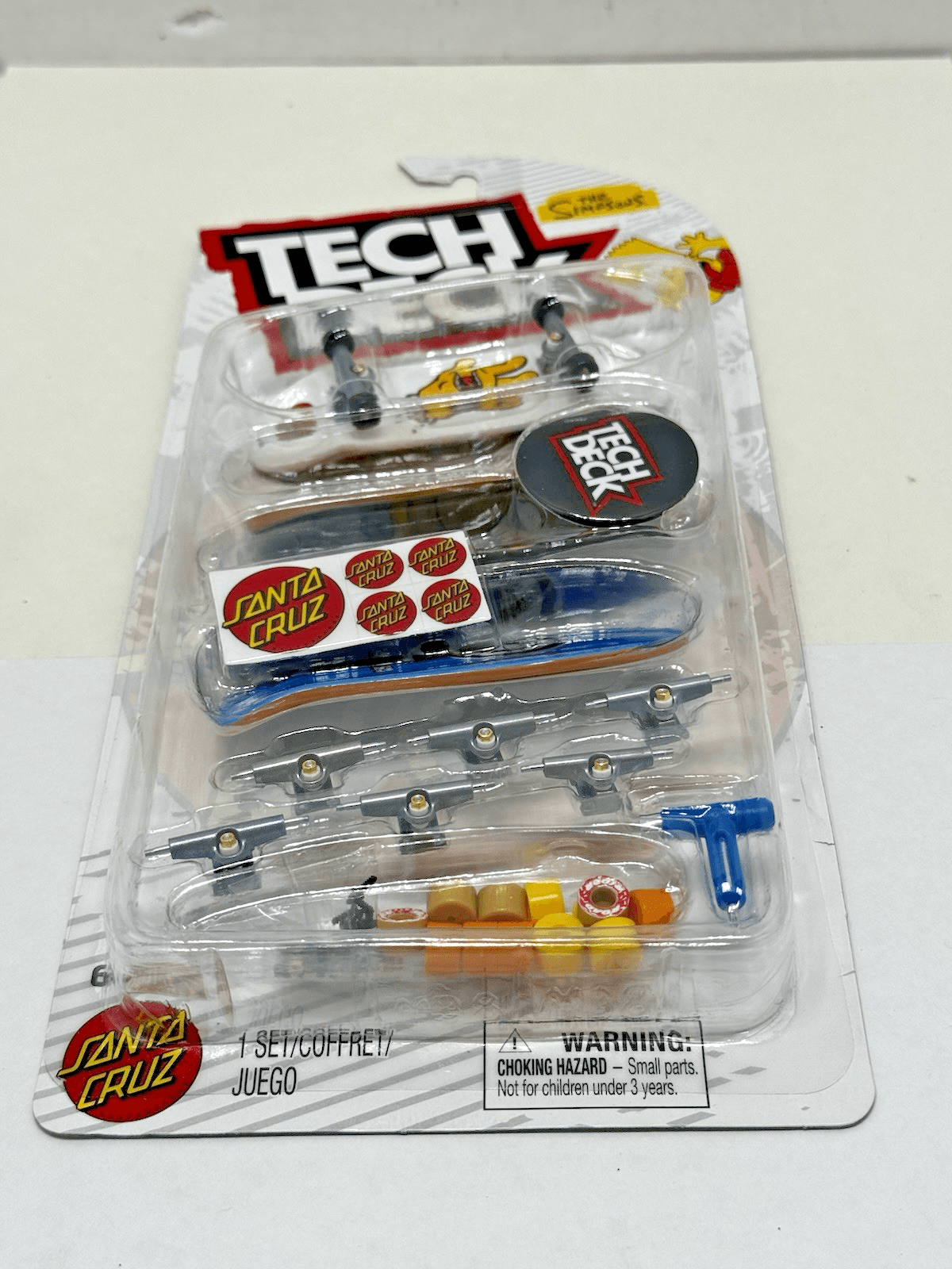 Tech Deck - The Simpsons Set – Santa Cruz Collab – Rare Sealed Pack HTF - Thumbnail 3