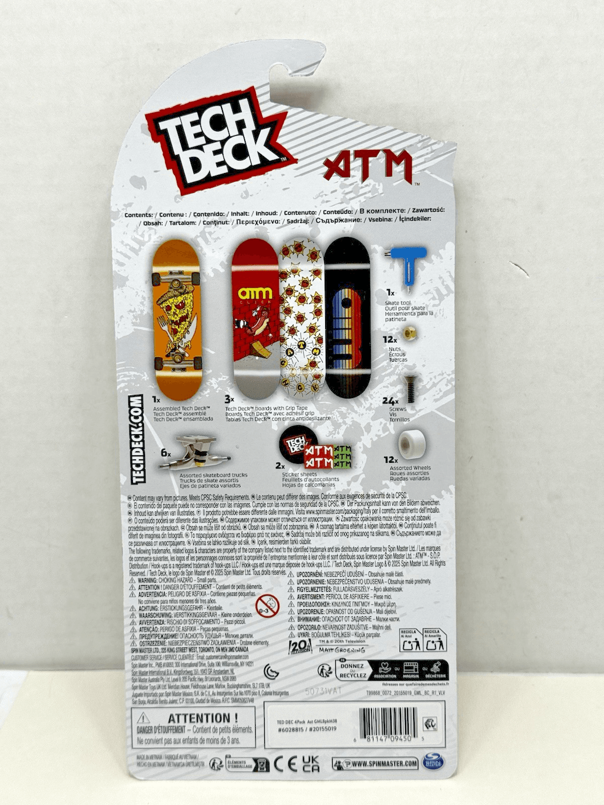 Tech Deck ATM Four Pack Ultra Rare - Thumbnail 2