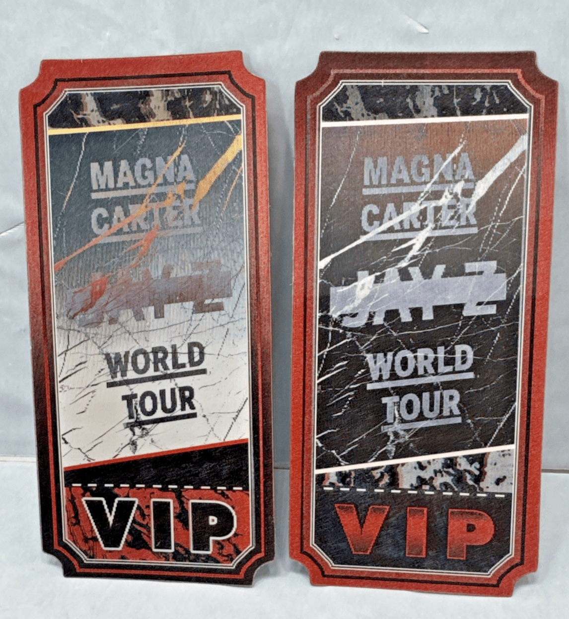 2 Jay-Z Magna Carter World Tour 2014 Commemorative Ticket Stubs Atlanta Philips - Image 1