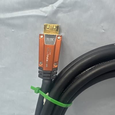 MONSTER CABLE HD BLACK THX 12' 4K ULTIMATE HIGH SPEED HDMI CABLE USED - Thumbnail 2