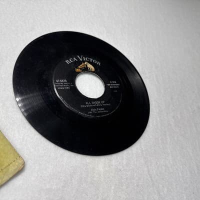 Presley, Elvis - All Shook Up RCA 6870 PS Vinyl 45 rpm Record See Pics - Thumbnail 3
