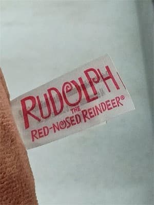 Rare Stuffed Rudolph 18” tall and 18” long, in Perfect Condition - Thumbnail 3