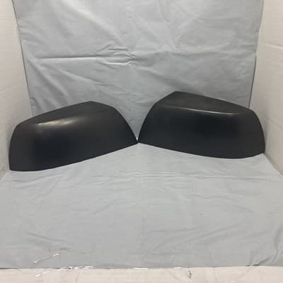 Mirror Cover Caps Fits Toyota Tundra Sequioa 2007-2021 Textured Black Pair READ - Image 1