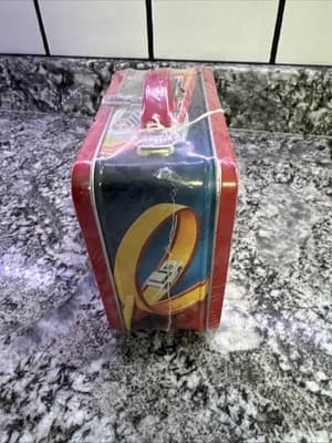 Hallmark School Days Mini Lunch Box 1970s Hot Wheels New Sealed - Thumbnail 5