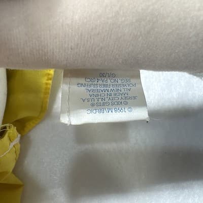 Madeline Plush Doll Yellow Hat Blue Coat 1998 Rare Vintage Collectible Kids Gift - Thumbnail 7