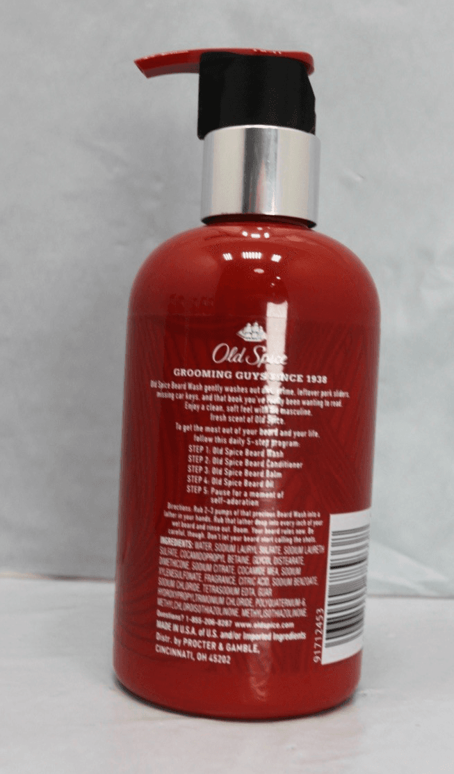 Old Spice Beard Wash, Shampoo for Men, 7.6 Fl Oz - Thumbnail 3