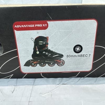 Lightly Used Bladerunner Black Advantage Pro XT Skates US Size 10 - Thumbnail 12