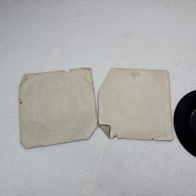 Elvis Presley - Hound Dog Don't Be Cruel 45/PS 1956 RCA 47-6604 Cover Worn Used - Thumbnail 4