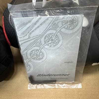 Lightly Used Bladerunner Black Advantage Pro XT Skates US Size 10 - Thumbnail 2