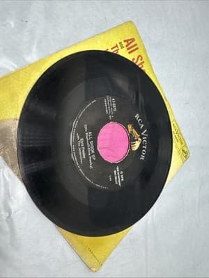 Presley, Elvis - All Shook Up RCA 6870 PS Vinyl 45 rpm Record See Pics - Thumbnail 7