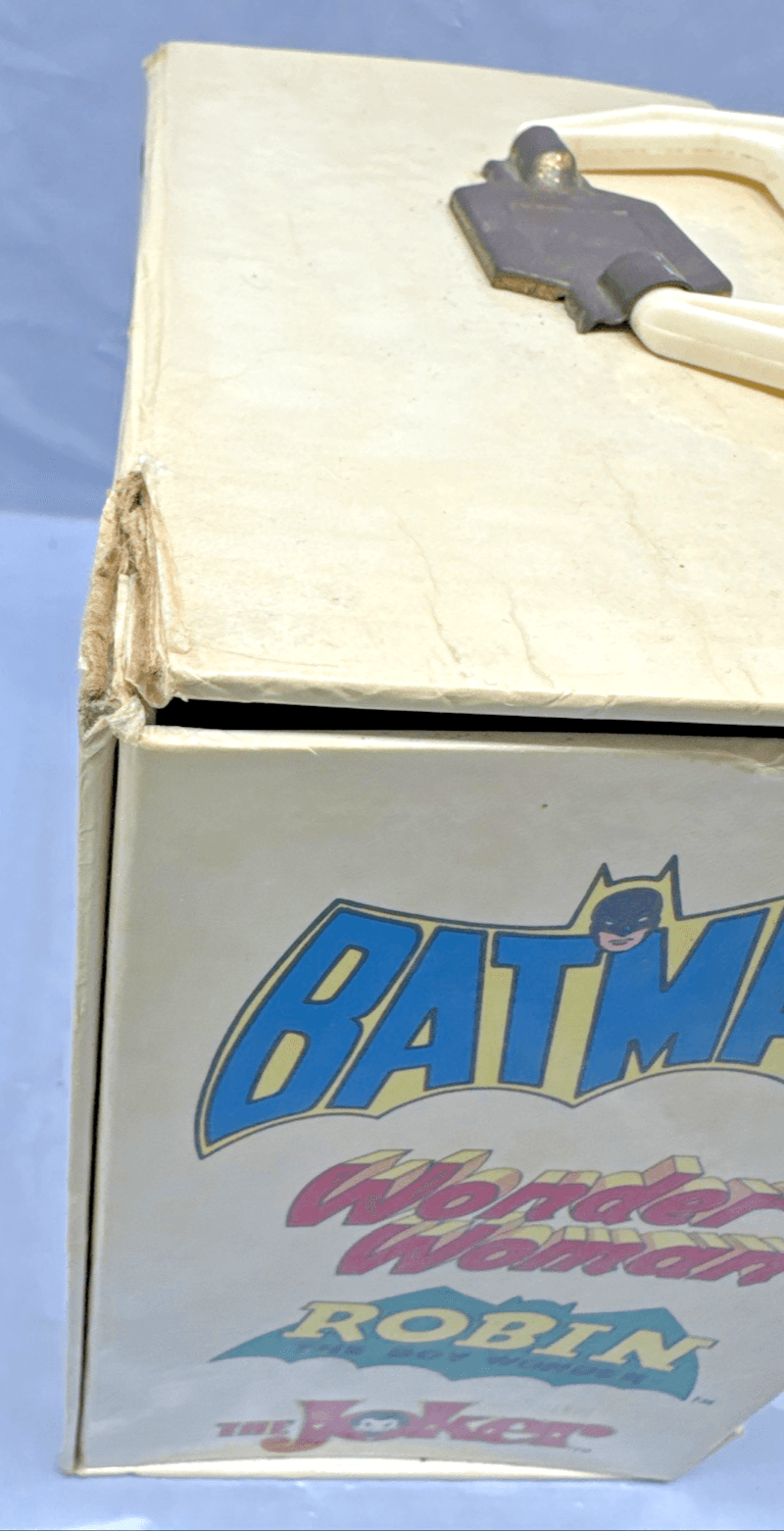 1975 DC Comics Supercase Vinyl Record Storage Box Batman Superman Joker Rare - Thumbnail 4